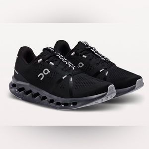 ON Cloudsurfer Running shoe - All Black - Size 8
